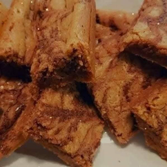 Peanut Butter and Chocolate Swirl Chewies